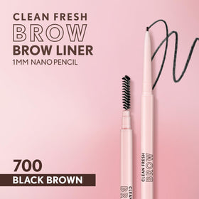 COVERGIRL Clean Fresh Brow Nano Eyebrow Pencil tip close-up