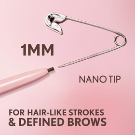 COVERGIRL Clean Fresh Brow Nano Pencil 200 Blonde on a makeup table