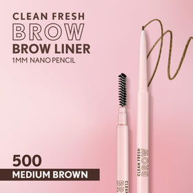 COVERGIRL Clean Fresh Brow Nano Pencil showing 1mm precision tip
