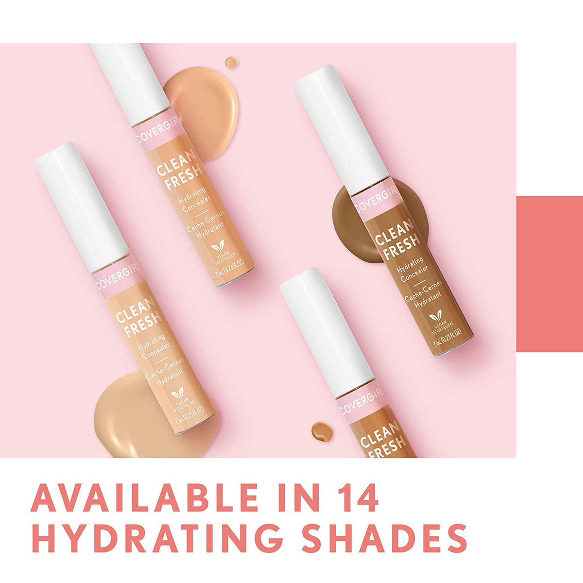 COVERGIRL Clean Fresh Hydrating Concealer 310 Porcelain with coconut milk and aloe