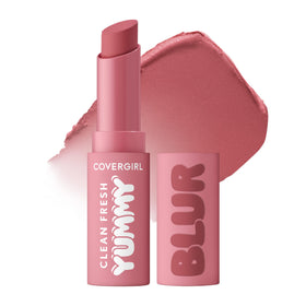 COVERGIRL Clean Fresh Yummy Blur Lipstick in Mauvy Pink front view