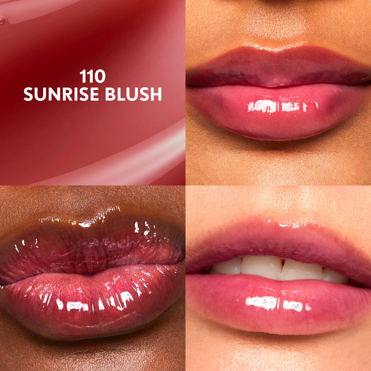 COVERGIRL Clean Fresh Yummy Lip Gloss 110 Sunrise Blush packaging