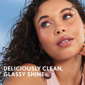 COVERGIRL Clean Fresh Yummy Lip Gloss 110 Sunrise Blush with other shades