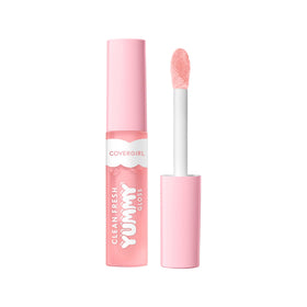 COVERGIRL Clean Fresh Yummy Lip Gloss 120 Sunshine Rays front view
