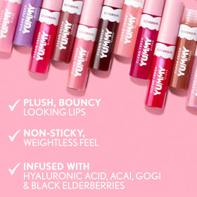 COVERGIRL Clean Fresh Yummy Lip Gloss 120 Sunshine Rays swatch on lips