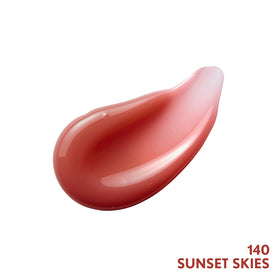 COVERGIRL Clean Fresh Yummy Lip Gloss 140 Sunset Skies applicator close-up