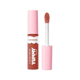 COVERGIRL Clean Fresh Yummy Lip Gloss 140 Sunset Skies front view