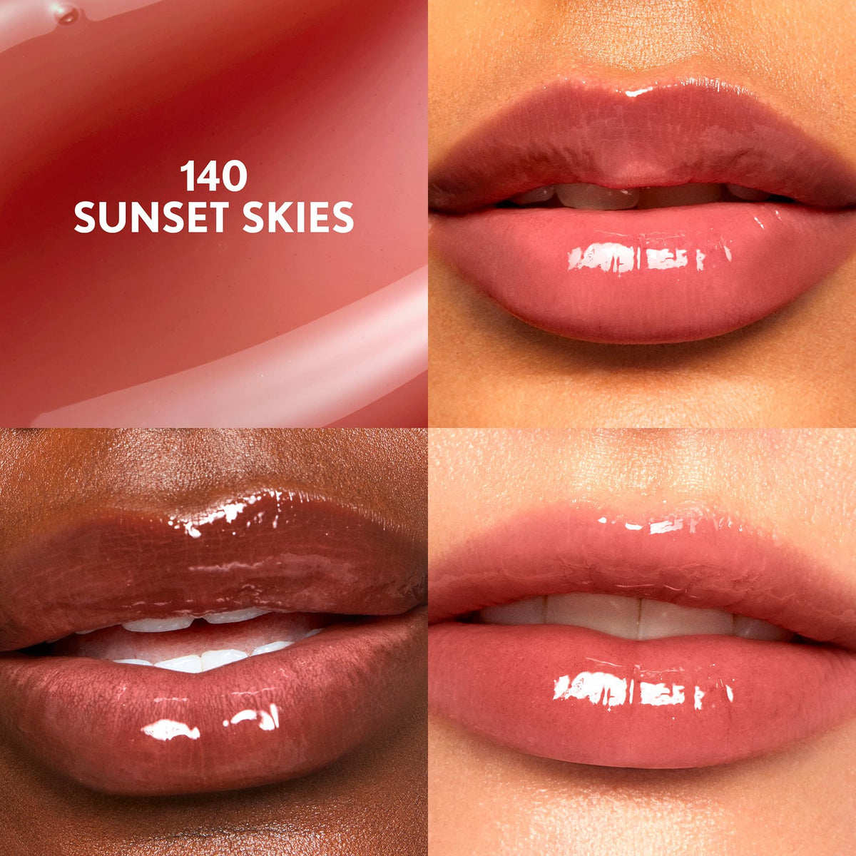 COVERGIRL Clean Fresh Yummy Lip Gloss 140 Sunset Skies packaging