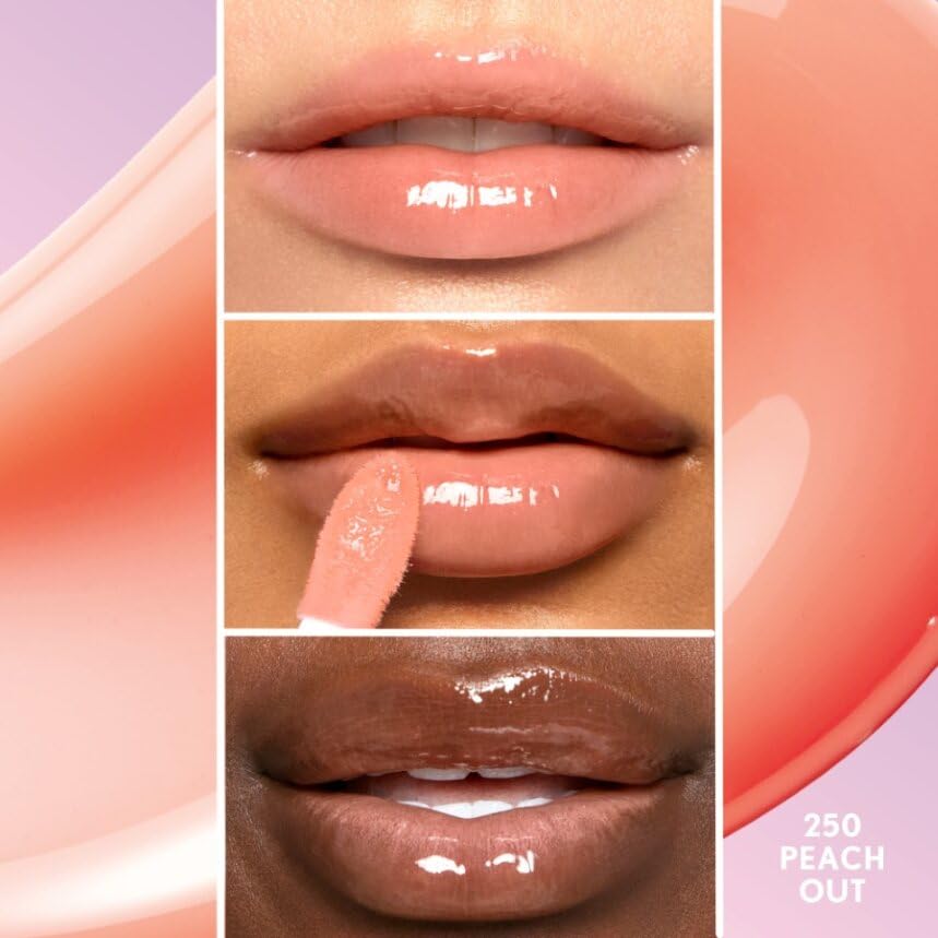 COVERGIRL Clean Fresh Yummy Lip Gloss 250 Peach Out! packaging