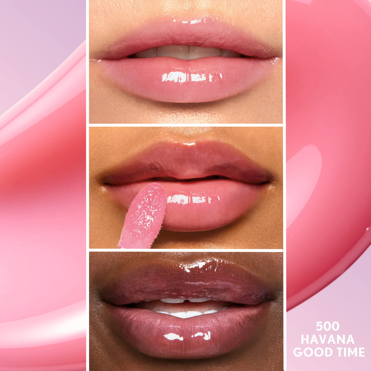 COVERGIRL Clean Fresh Yummy Lip Gloss 500 Havana Good Time packaging