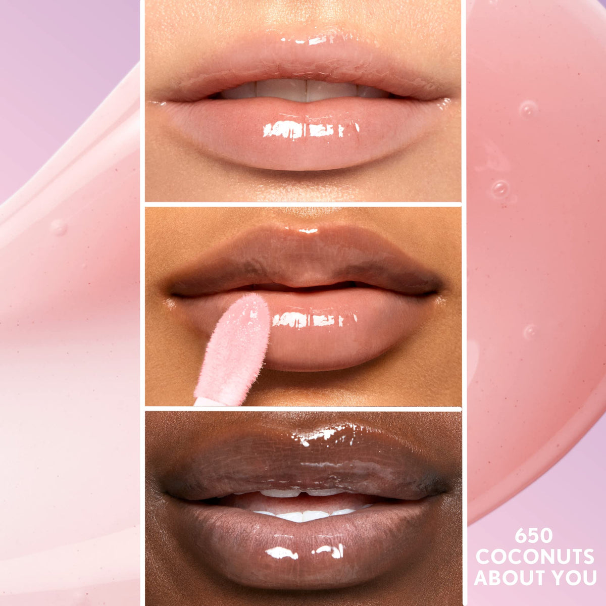 COVERGIRL Clean Fresh Yummy Lip Gloss 650 Coconuts About You packaging