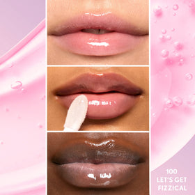 COVERGIRL Clean Fresh Yummy Lip Gloss doe-foot applicator close-up