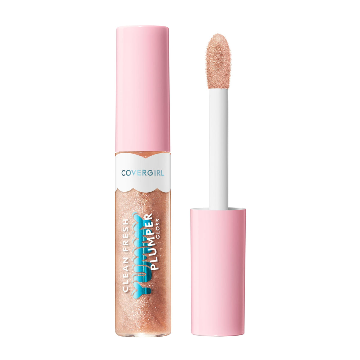 COVERGIRL Clean Fresh Yummy Plumper Lip Gloss 740 Blingtastic front view