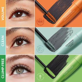 COVERGIRL eyeliner applied on eyelids