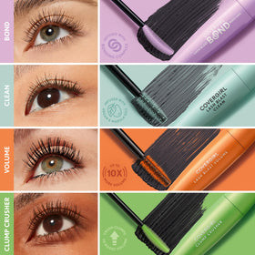 COVERGIRL Lash Blast Volume Mascara 805 Black with other makeup