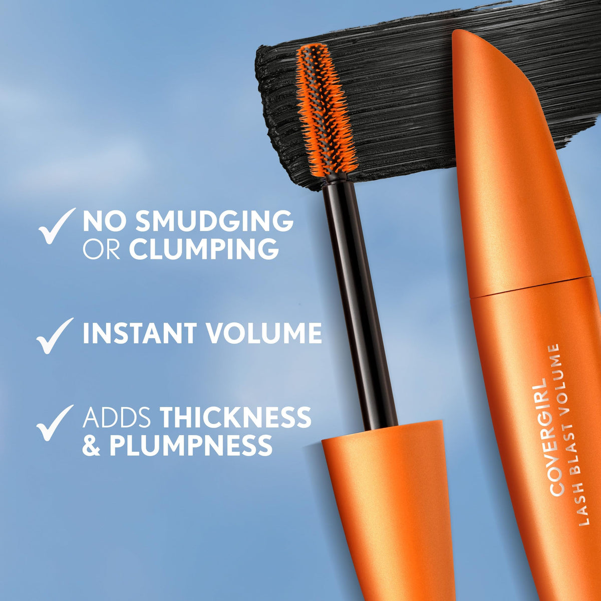 COVERGIRL Lash Blast Volume Mascara applied on lashes