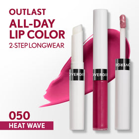 COVERGIRL Outlast All-Day Lip Color 050 Heat Wave topcoat close-up