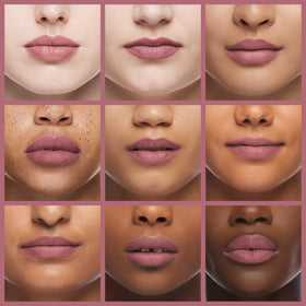COVERGIRL Outlast All-Day Lip Color 555 Blossom Berry on lips