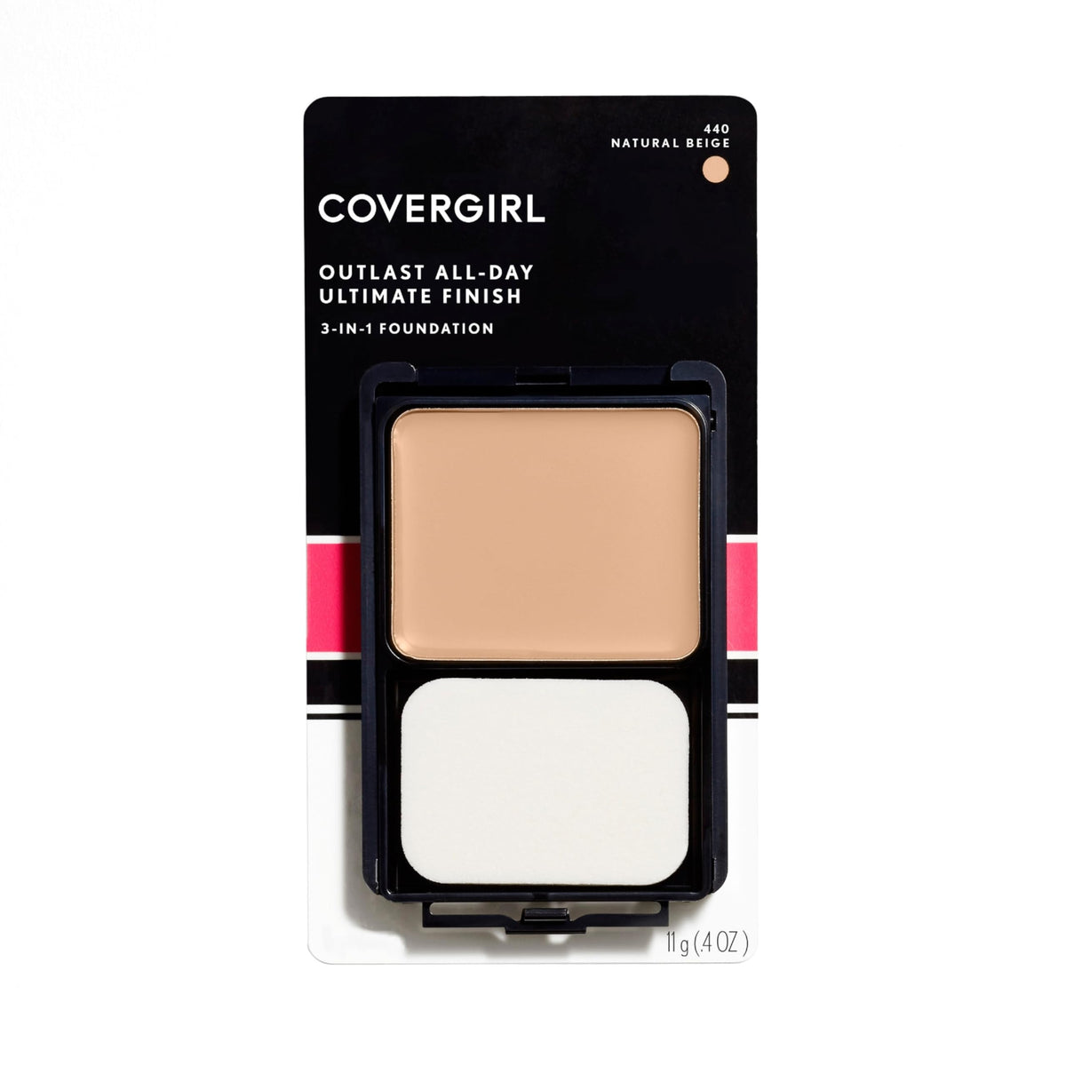 COVERGIRL Outlast All-Day Ultimate Finish Foundation Natural Beige front view