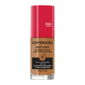 COVERGIRL Outlast Extreme Wear Foundation Tawny front view