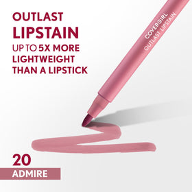 COVERGIRL Outlast Lipstain 20 Admire pen-like applicator close-up