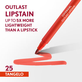 COVERGIRL Outlast Lipstain 25 Tangelo precise pen-like applicator