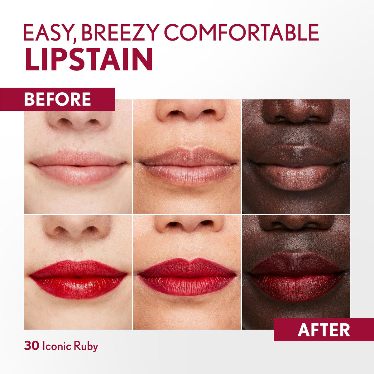 COVERGIRL Outlast Lipstain 30 Iconic Ruby packaging