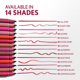 COVERGIRL Outlast Lipstain 30 Iconic Ruby side view