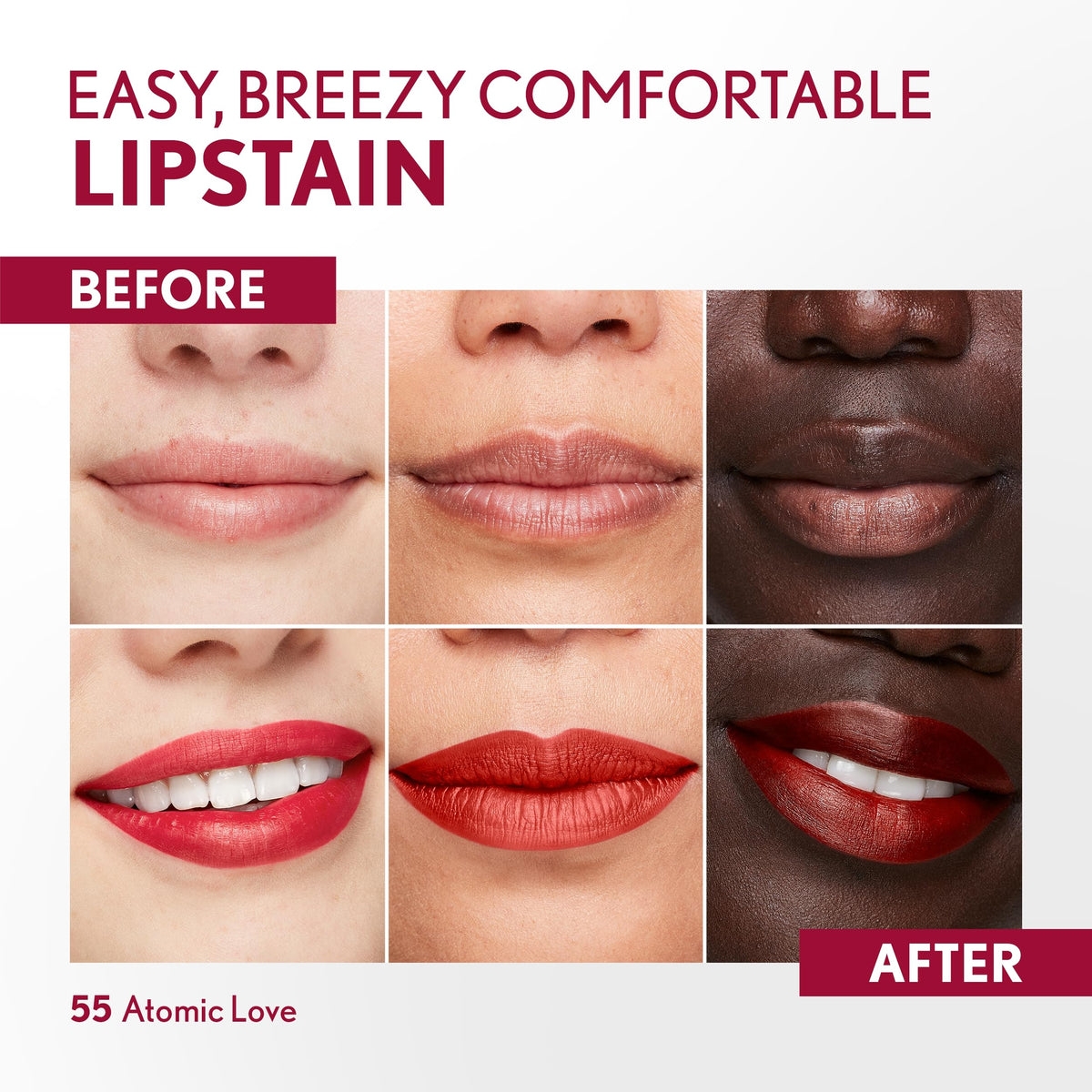 COVERGIRL Outlast Lipstain 55 Atomic Love packaging