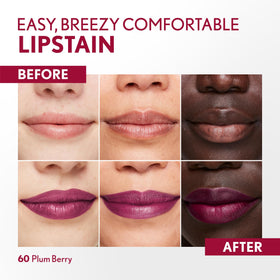 COVERGIRL Outlast Lipstain 60 Plum Berry swatch on skin