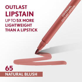 COVERGIRL Outlast Lipstain 65 Natural Blush precise applicator