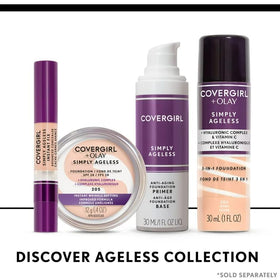 COVERGIRL Simply Ageless Foundation 275 Soft Sable application brush