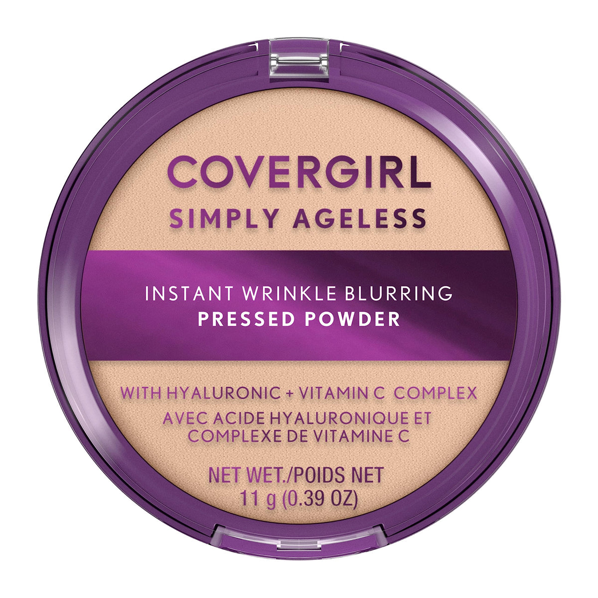 COVERGIRL Simply Ageless Instant Wrinkle Blurring Powder in Fair Ivory front view