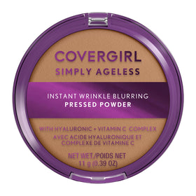 COVERGIRL Simply Ageless Instant Wrinkle Blurring Powder Soft Honey front view