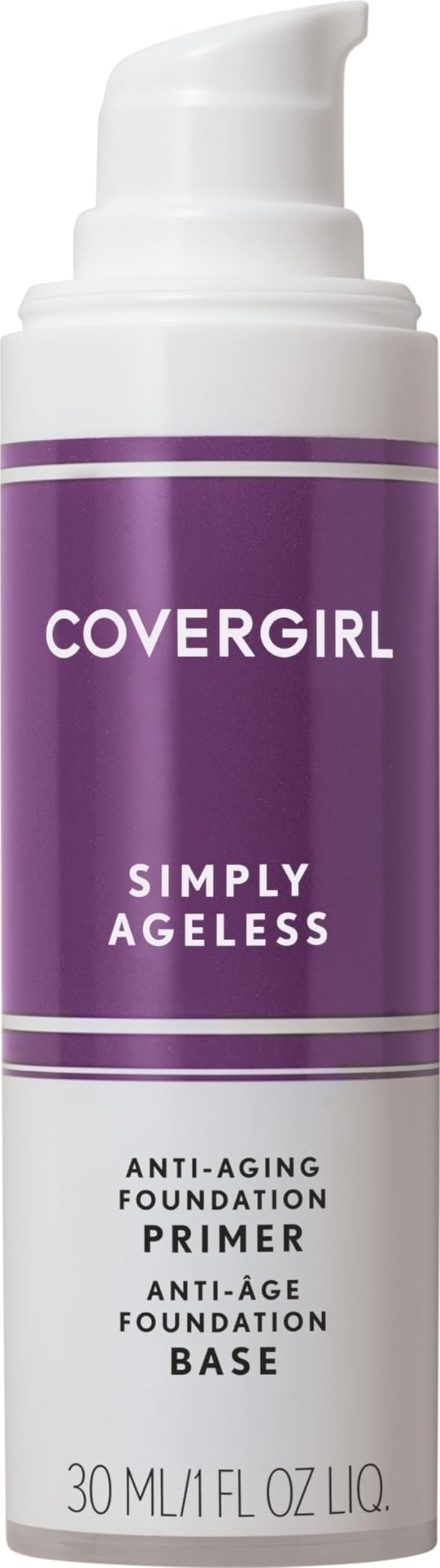 COVERGIRL Simply Ageless Makeup Primer 1 Fl Oz front view