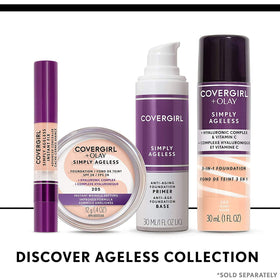 COVERGIRL Simply Ageless Makeup Primer with other makeup products