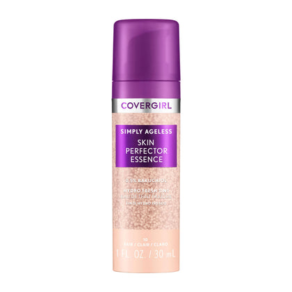 COVERGIRL Simply Ageless Skin Perfector Foundation 10 Fair front view