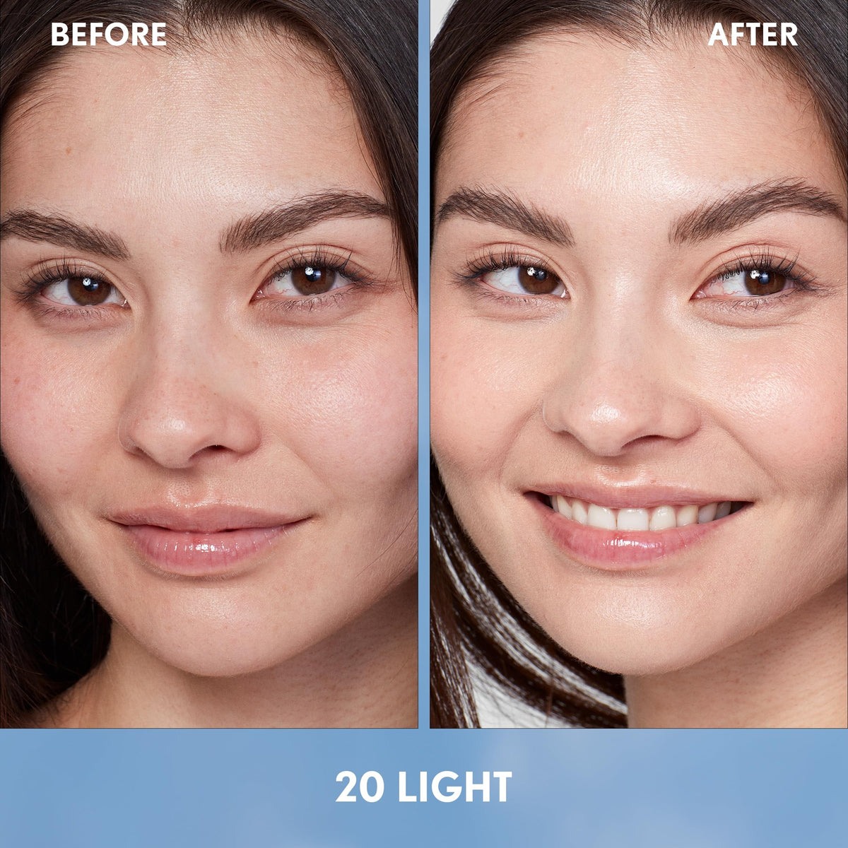 COVERGIRL Simply Ageless Skin Perfector Foundation 20 Light side view