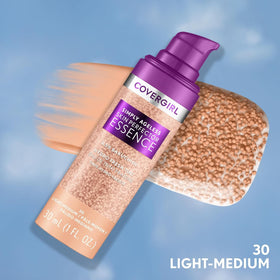 COVERGIRL Simply Ageless Skin Perfector Foundation 30 Light-Medium in lifestyle setting