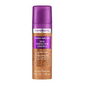 COVERGIRL Simply Ageless Skin Perfector Foundation 60 Tan front view