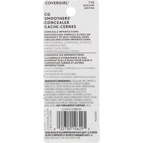 COVERGIRL Smoothers Concealer Medium packaging and applicator