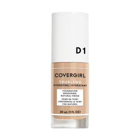 COVERGIRL truBlend Liquid Foundation Creamy Beige D1 front view