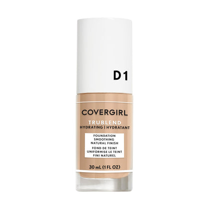 COVERGIRL truBlend Liquid Foundation Creamy Beige D1 front view