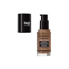 COVERGIRL Trublend Matte Made Liquid Foundation D60 Toasted Almond front view