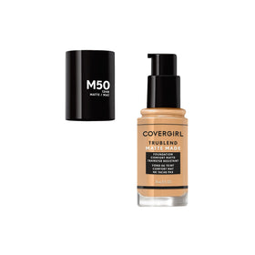 COVERGIRL TruBlend Matte Made Liquid Foundation Soft Tan side view