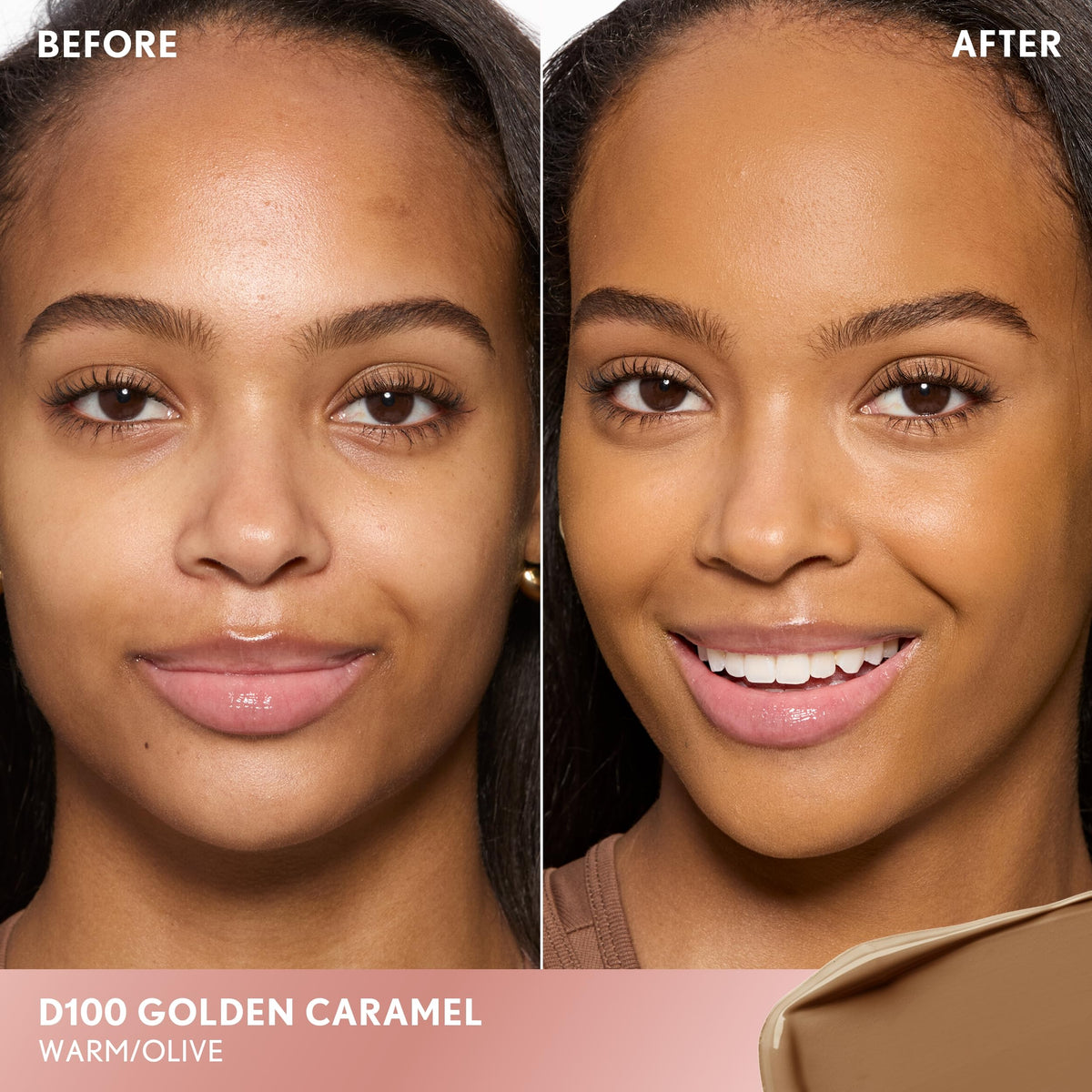 COVERGIRL TruBlend Undercover Concealer D100 Golden Caramel doe-foot applicator