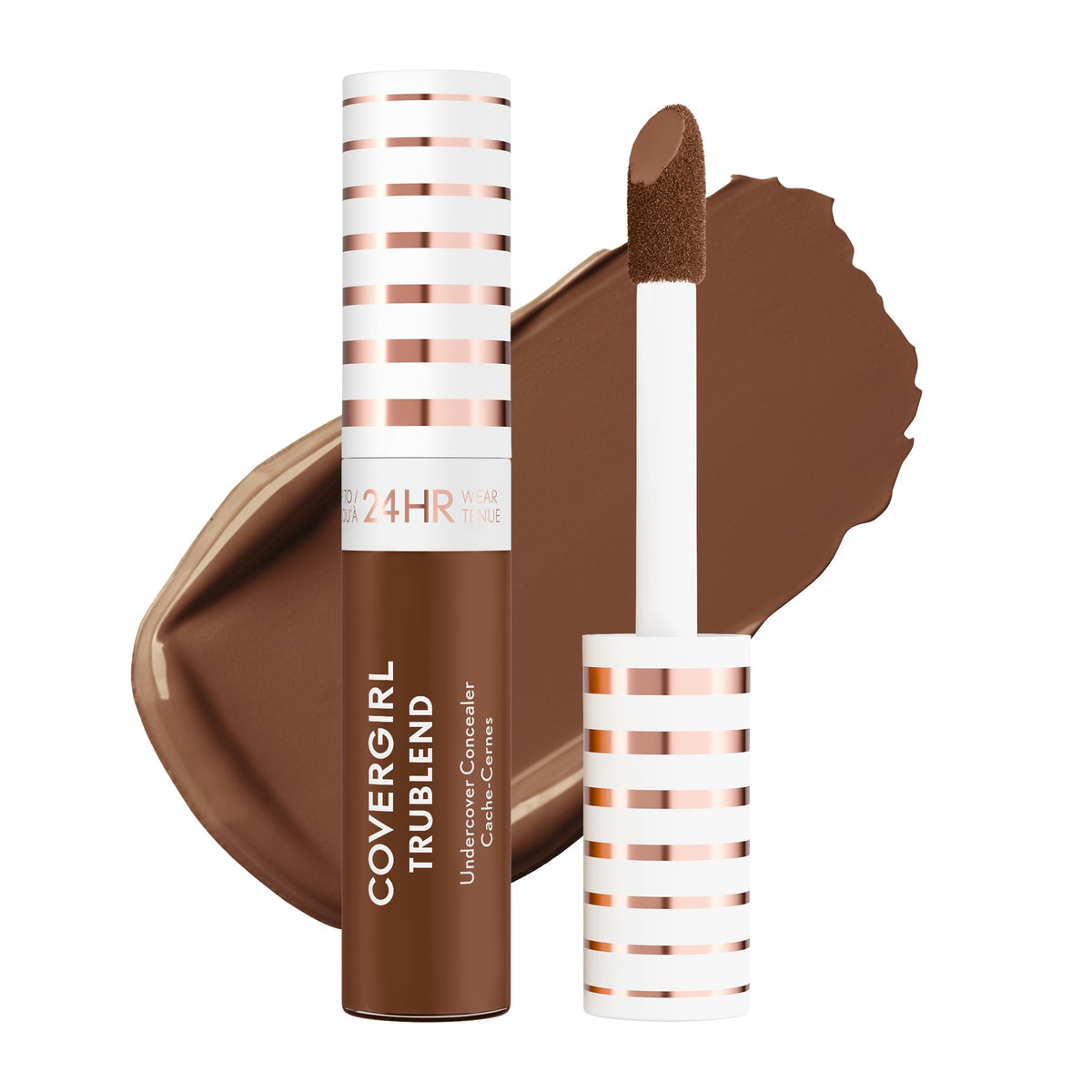 COVERGIRL TruBlend Undercover Concealer D500 Deep Golden front view