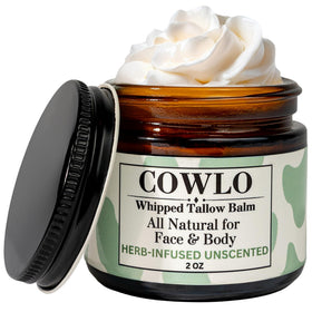 Cowlo Whipped Beef Tallow Body Butter 2 oz front view