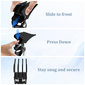 CR8GR8 clipper guards displaying 2 inch hair length