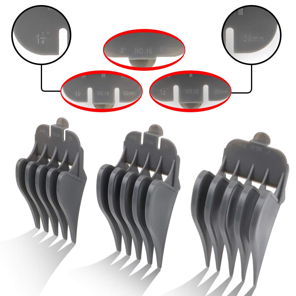 CR8GR8 Hair Clipper Guards packaging with size details